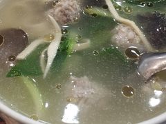 丸子汤-东北熏肉大饼(大学南路店)