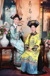 -后宫·古装汉服京剧儿童亲子全家福摄影