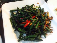 虾干肉松炒四季豆-香港仔茶餐厅(凤阳店)