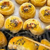 手抓饼的简单吃法！香甜酥脆❗️宝宝巨巨巨爱吃