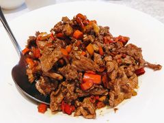 小炒黄牛肉-喜湘宴·精致湖南菜(和平西桥店)