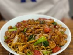 爆炒虾仁面-兰溪十八浇(天一店)