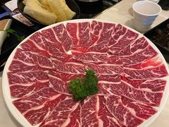招牌雪花牛肉片-一哥澳门豆捞·澳门风打边炉(高德置地店)