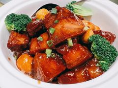 红烧肉-刘胖子家常菜·蹄花焖藕(中央花园店)