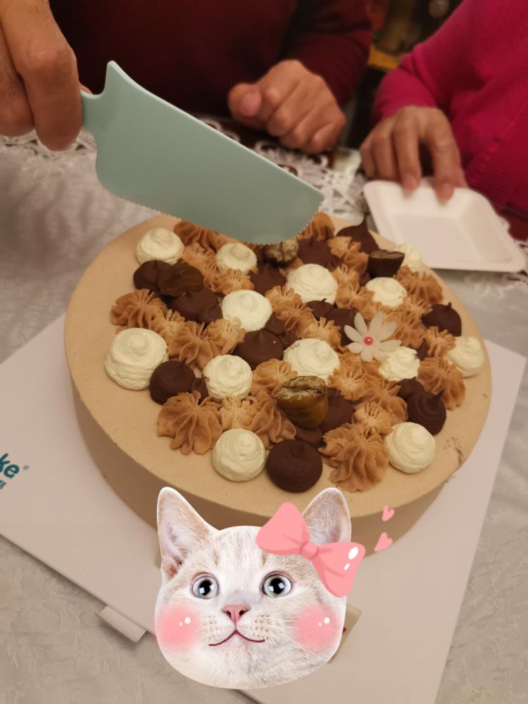 happy friday生日蛋糕坊(西钓鱼台店)-"木糖醇的蛋糕胚,特别适合糖尿