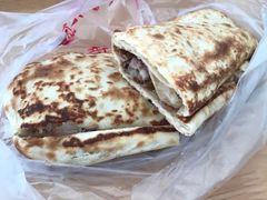 精品火烧（熏肘花）-宝光熏肉鞋底火烧(新街口店)