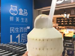 椰子-盒马鲜生(文景博乐里购物广场店)