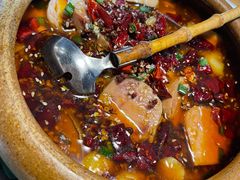 麻辣水煮八仙锅-荷风细雨·中国茶宴(碧云店)