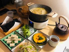 沙姜香菜梗杏鲍菇丝-十二舍·湯物素煮(江泰潤政店)