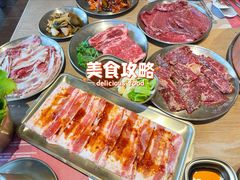 调味牛排肉-西塔老太太泥炉烤肉(北京望京店)
