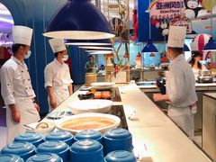 自助取餐区-帝企鹅自助餐厅•儿童岛•真企鹅(长隆企鹅酒店)