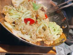 香锅花菜-绿茶餐厅(朝阳大悦城店)