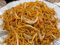 椒丝腐乳虾酱炒面-喜莲咖啡