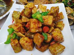 四宝茄子-北戴河庆山饭店·海鲜砂锅粥(北戴河黑石路店)