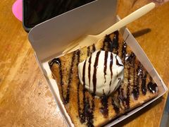 香草冰淇淋厚吐司-阿信厚吐司(曾厝垵店)