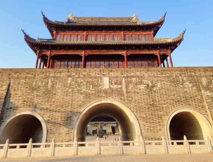 平门古城墙-"苏州的平门,也算是苏州北面的一个桥头堡了.