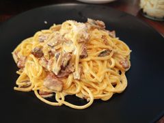 奶油培根蛋黄意面-Me&Joe意大利面·珍珠奶茶(鲁班路店)