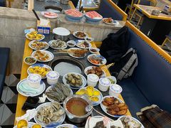 自助取餐区-锤头鲨毛肚海鲜烤肉自助餐厅(国购广场店)