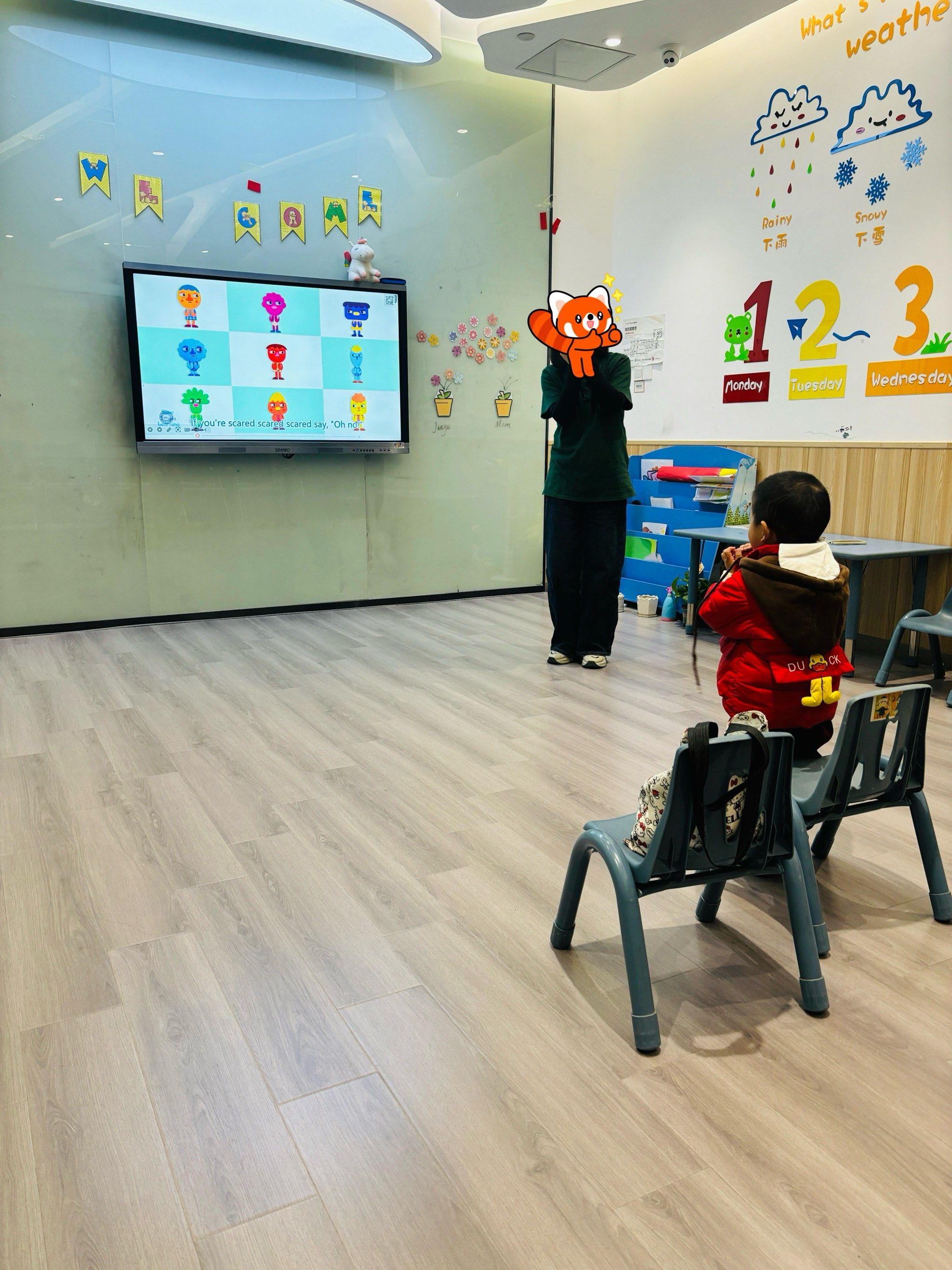 带娃体验了少儿英语的过程👍🏻