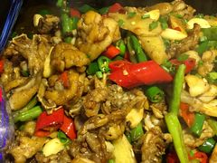 双椒碳烤牛蛙-蘭奢雅集·江浙菜(青山江滩店)