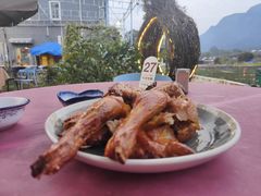 -竹语饭香·原生态农庄·烧鸡·竹筒饭·河鲜(森林海白水寨店)