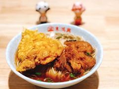 排骨爆鱼面-朱鸿兴面馆(镇湖店)