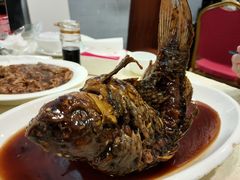 罾蹦鲤鱼-奥华餐厅·老张记(台基厂店)