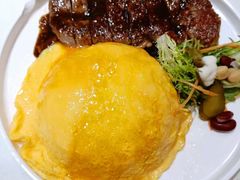 黑椒牛扒蛋包饭-锦园春香港茶餐厅(西海湾旗舰店)