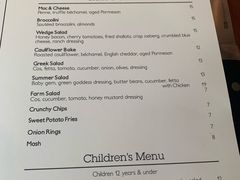 菜单-The Meat & Wine Co Southbank(南岸店)