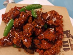 黑椒杏鲍菇牛肉粒-普天和酒楼·新津菜·烤鸭(天津之眼店)