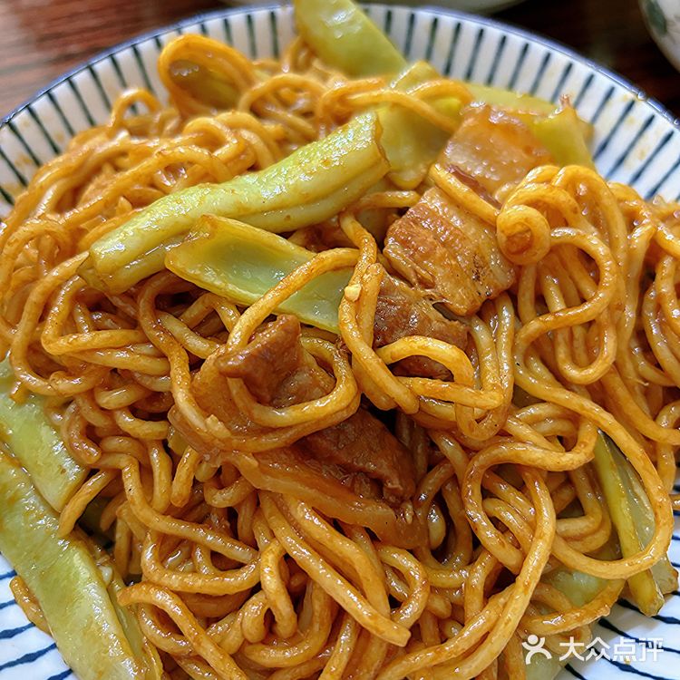 今晚的豆角焖面太香啦！