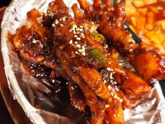 烤辣味鸡爪-青春韩国料理(汽博店)