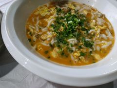老寒菜鸡蛋鱼面-笑红饭庄