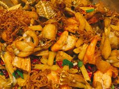 干锅香辣虾-馋嘴蛙火锅