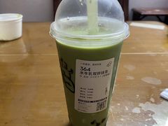 水牛乳双拼抹茶-喜茶(佛山顺德容桂天佑城店)