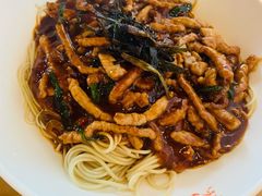 红油虾酱虾仁拌面-笑笑面家(白兰路店)