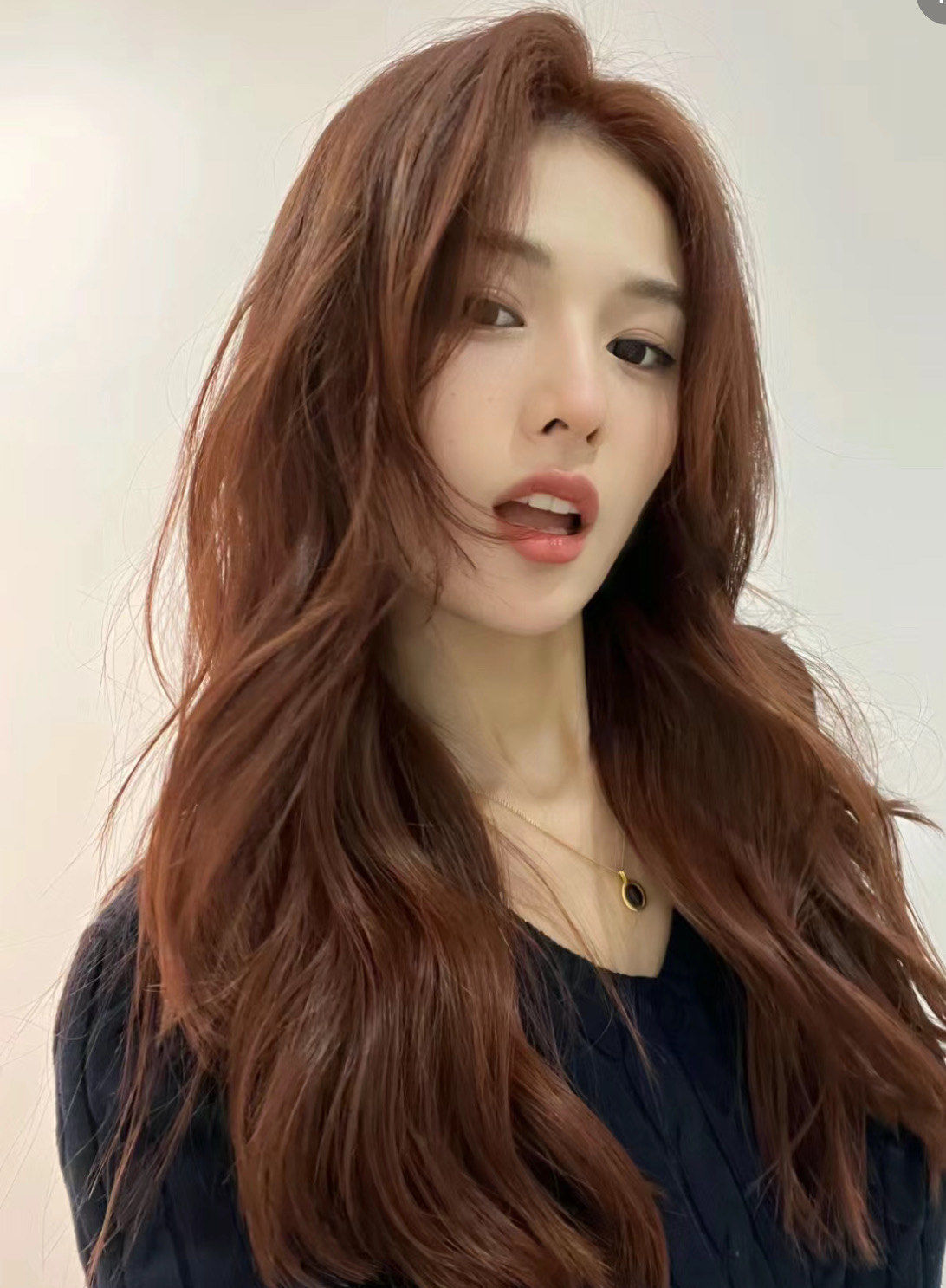 最火发色推荐 韩式造型烫,质感颜色