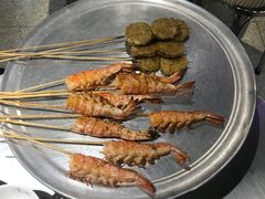 炭烤明虾-烎记烧烤(蓝天花园店)