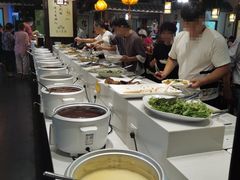 自助取餐区-清心素食自助餐厅(夫子庙店)