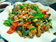 炒河蚌-山坑河鲜(昆仲楼店)