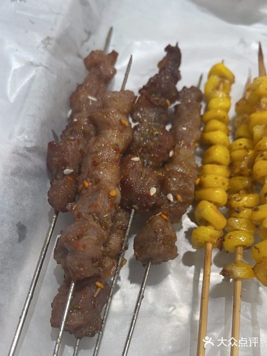 金多鱼大排档·烤鱼·烧烤·宵夜(江南水都店)招牌牛肉串图片