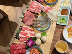 -明洞阿姨·韩式酱蟹烤肉·创意料理(三元桥店)