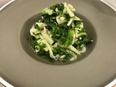 有机小白菜蒸虾皮-喜鼎海胆水饺(平安金融中心店)