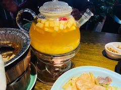 缤纷水果串烧-粗茶淡饭·隐庐私厨(东亭店)
