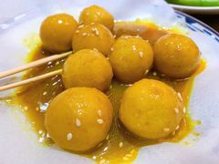 咖喱鱼蛋-華叔茶記