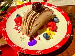 红茶栗子蒙布朗-弗兰克牛排西餐厅Ribone steak house(柠檬花园店)