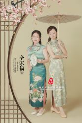 -时光纪亲子全家福照相馆(静安店母女写真父母纪念照)