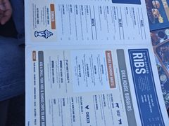 菜单-Ribs & Burgers The Rocks