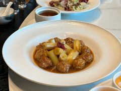 葱香黑豚狮子头-无锡瑞廷西郊酒店·悦湖景观餐厅