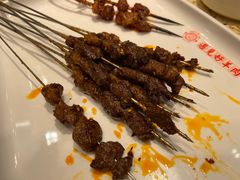 碳烤风味牛肉-红柳枝滩羊烧烤·非遗